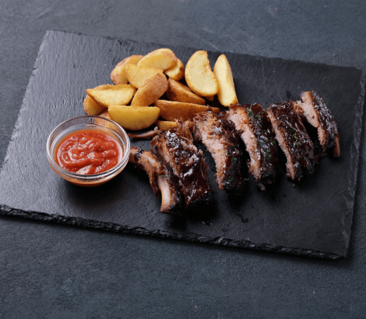 Свиные рёбра BBQ