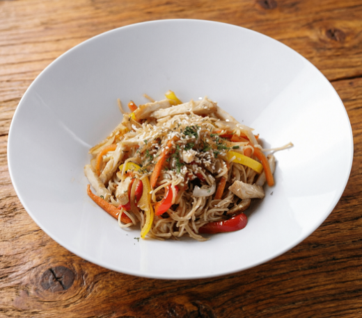 WOK с курицей